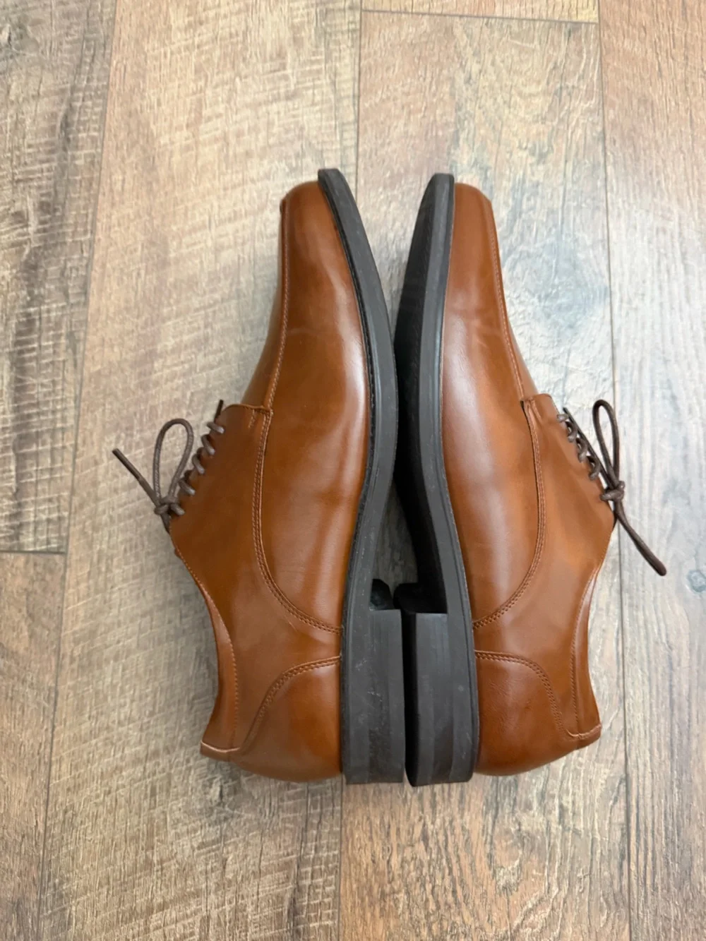 APT. 9, Sz 9.5 Wide Men’s Brown Dress Oxfords